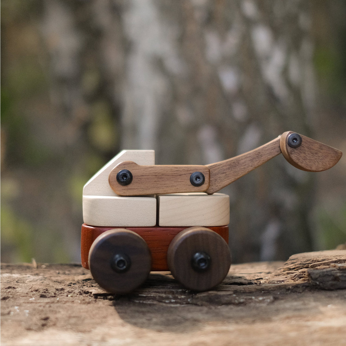 Maple & Padauk Excavator