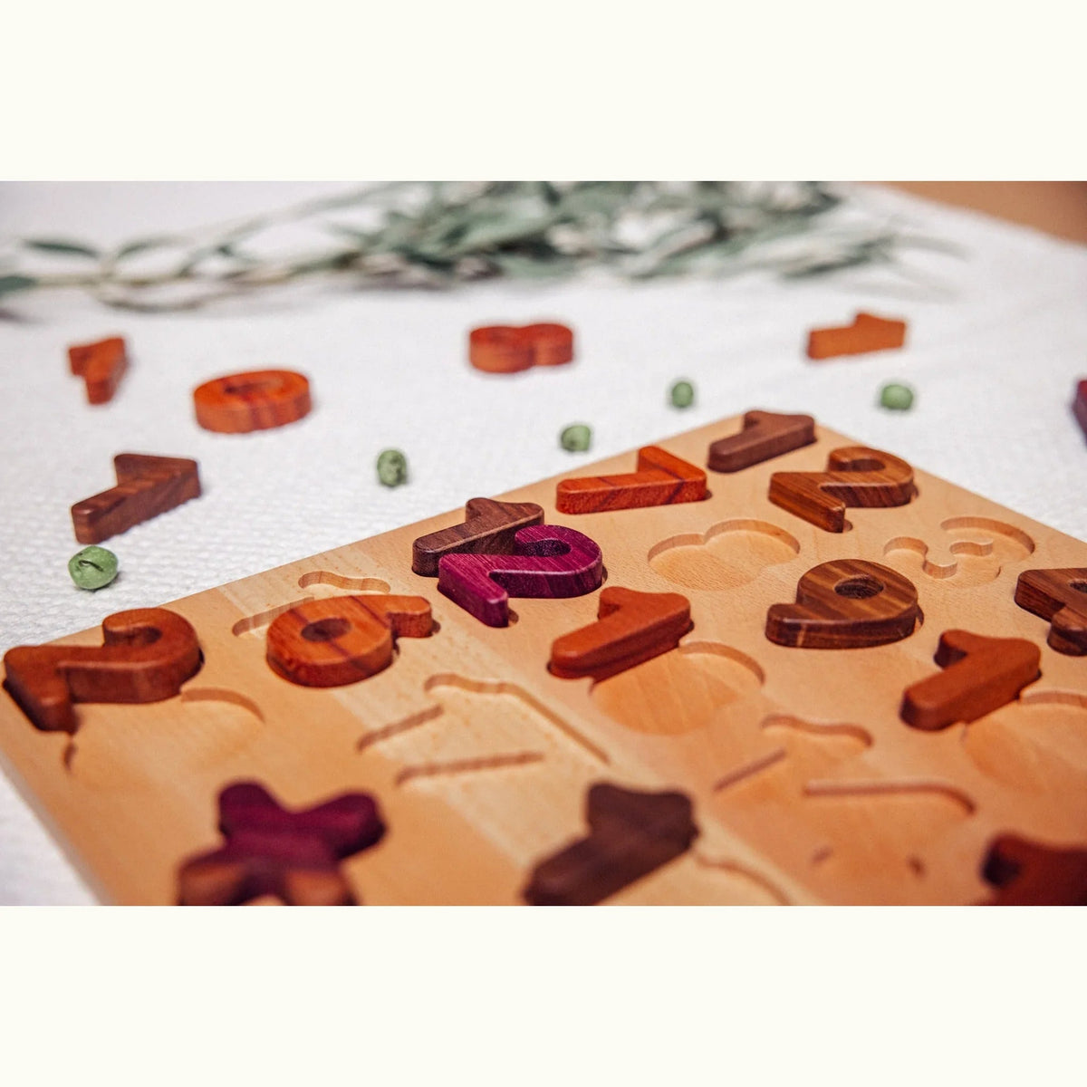 Extended Wooden Number Puzzle (Ages 2+)