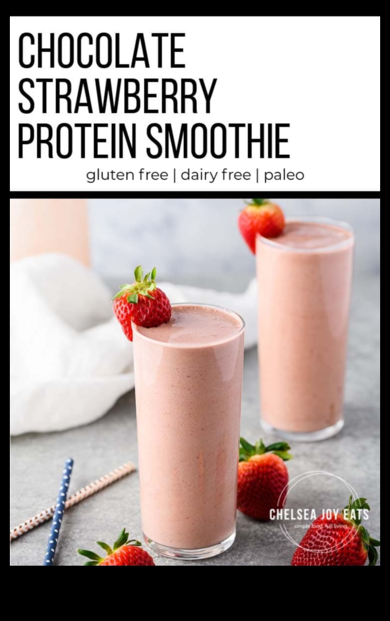 Shake It Up: Aktif Yaşam Tarzınızı Destekleyecek Protein Dolu Smoothieler